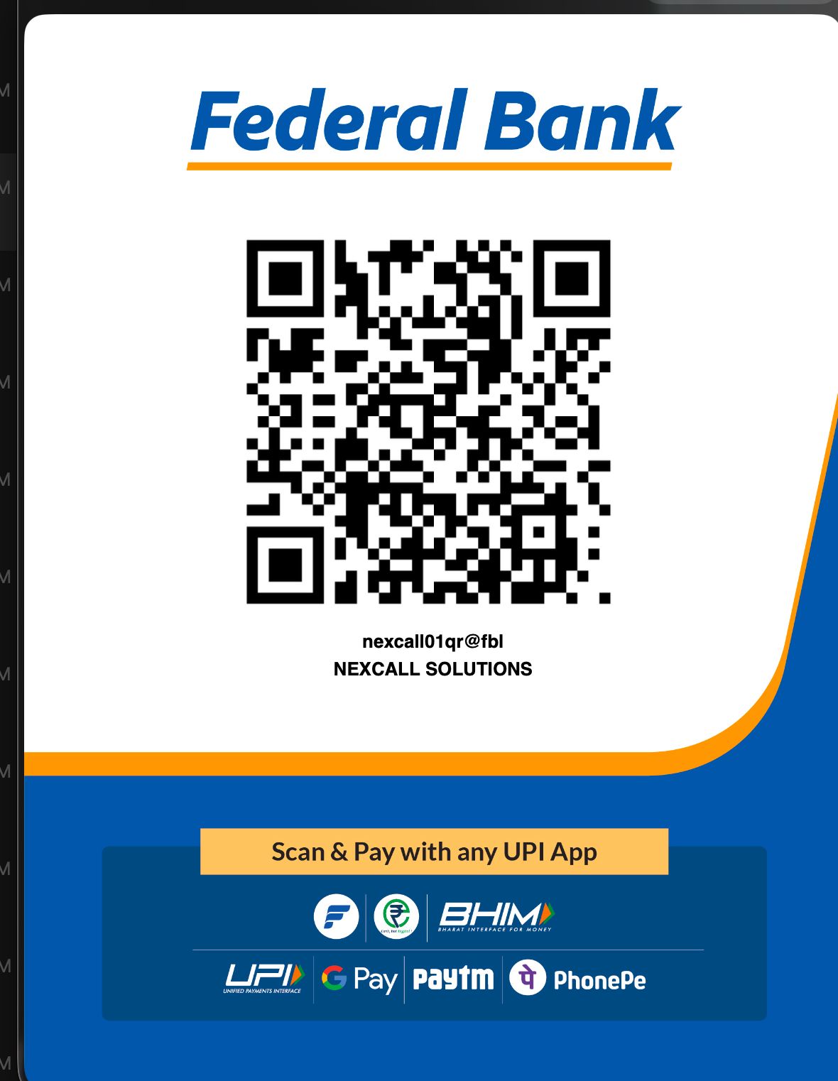 Payment QR Code